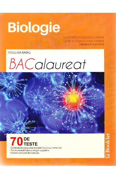 Biologie. Bacalaureat 70 de teste. Clasele 11-12