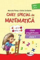 Caiet special de matematica pentru clasa pregatitoare si clasa I Aricel