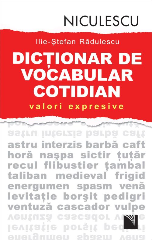 Dictionar de vocabular cotidian. Valori expresive