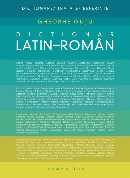 Dicționar latin-român