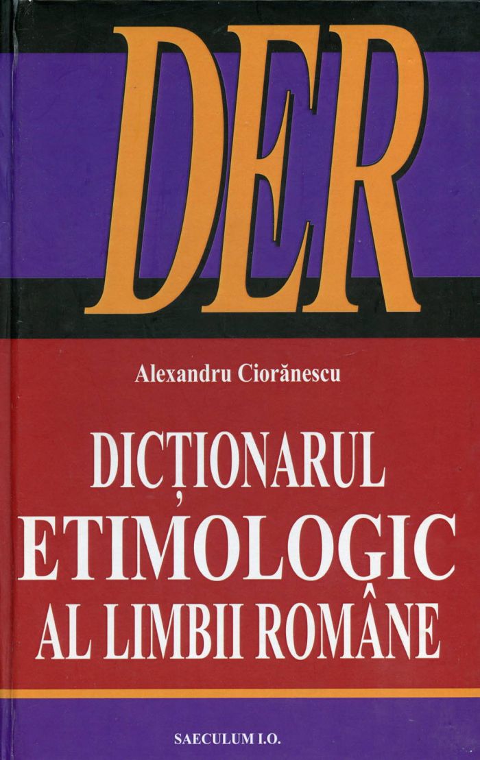 Dictionarul etimologic al limbii romane DER