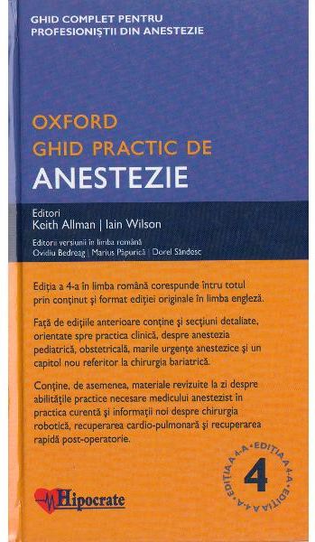 Ghid practic de anestezie Oxford Ed.4