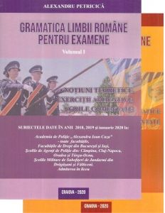Gramatica limbii romane pentru examene. Editia 2020, 2 volume