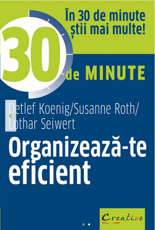 Organizeaza-te eficient in 30 de minute