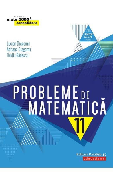 Probleme de matematica pentru clasa a XI-a. Consolidare