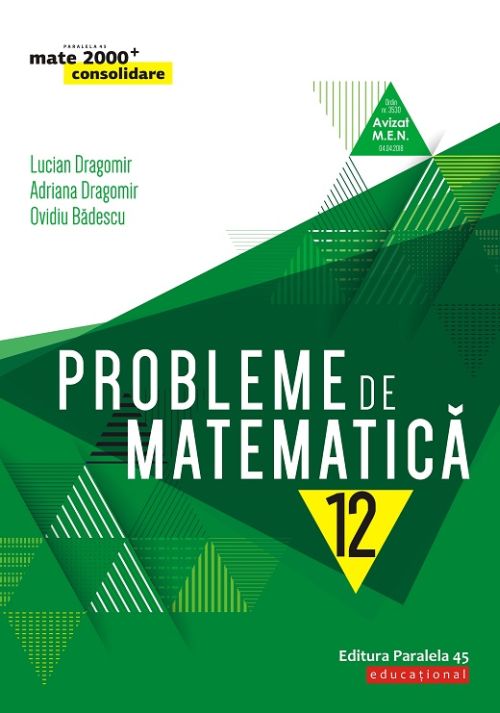 Probleme de matematica pentru clasa a XII-a