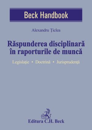 Raspunderea disciplinara in raporturile de munca