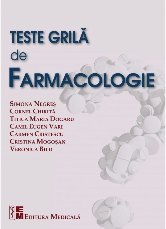 Teste grila de farmacologie