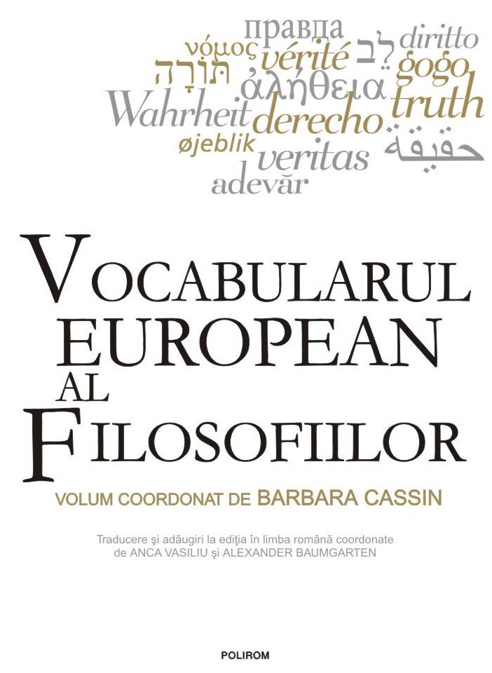 Vocabularul european al filosofiilor