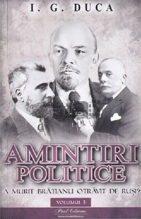 Amintiri politice, 3 volume