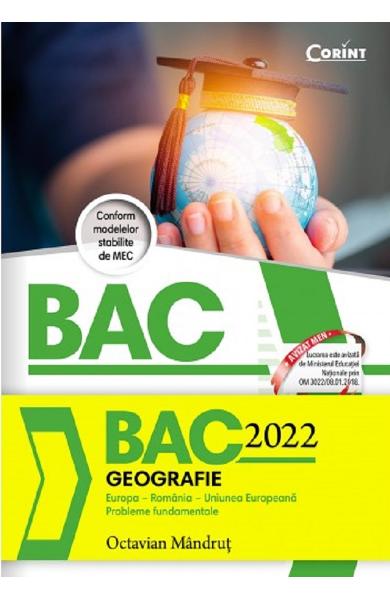 Bacalaureat 2022. Geografie