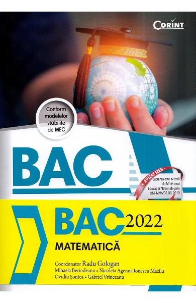 Bacalaureat 2022. Matematica