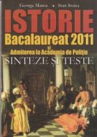 Istorie. Bacalaureat 2010 si Admiterea la Academia de Politie