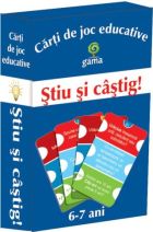 Carti de joc educative. Stiu si castig