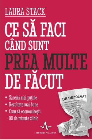 Ce sa faci cand sunt prea multe de facut