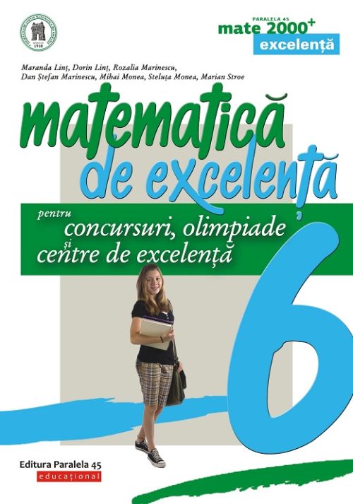 Matematica de excelenta pentru concursuri, olimpiade si centre de excelenta. Clasa a VI-a