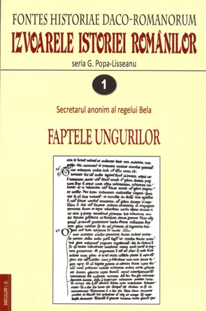 Izvoarele istoriei romanilor, 4 volume