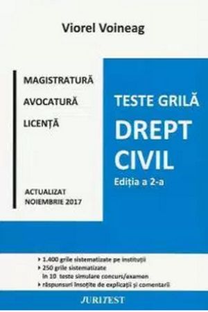 Teste Grila. Drept Civil Viorel Voineag editia 2-a