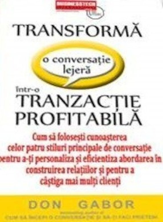 Transforma o conversatie lejera intr-o tranzactie profitabila